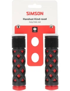 Handvatten Simson Kinderen rood-zwart 2