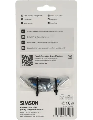Remmenset Simson V-Brake