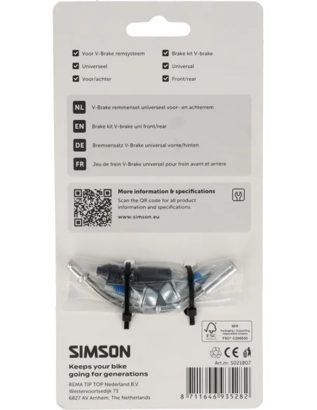 Remmenset Simson V-Brake
