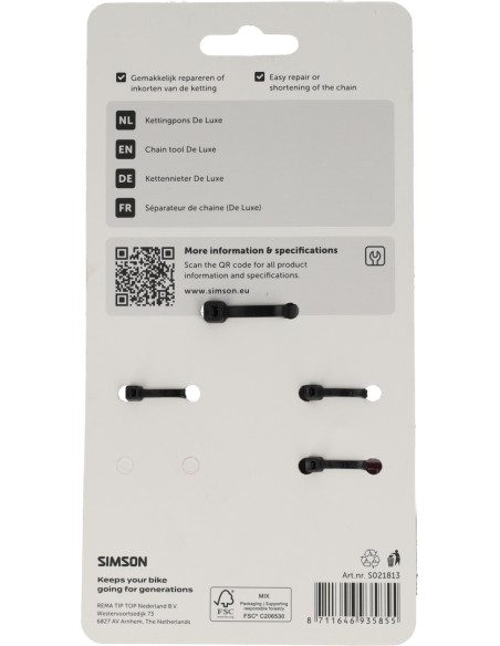 Kettingpons Simson De Luxe