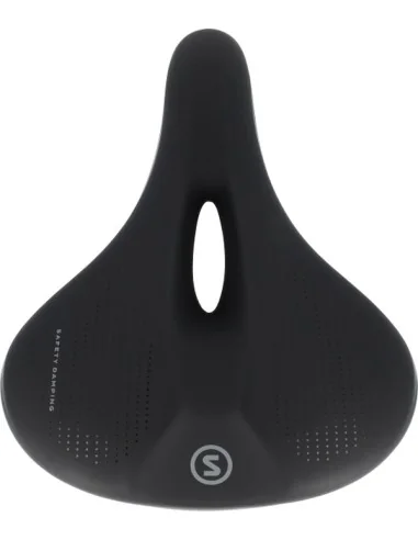 Zadel Simson Armonia Relaxed - zwart