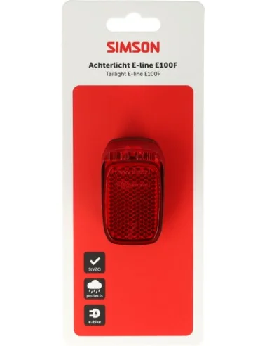 Achterlicht Simson aurora E-line e100f