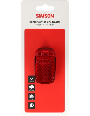 Achterlicht Simson aurora D-line d100f