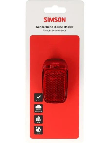 Achterlicht Simson aurora D-line d100f