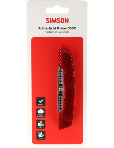 Achterlicht Simson aurora D-line d50c
