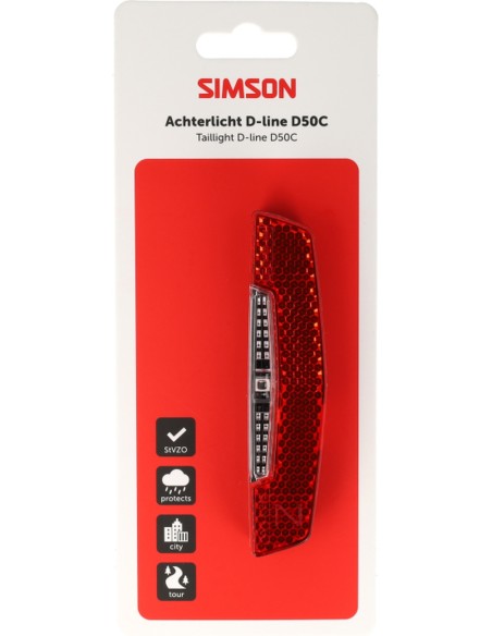 Achterlicht Simson aurora D-line d50c