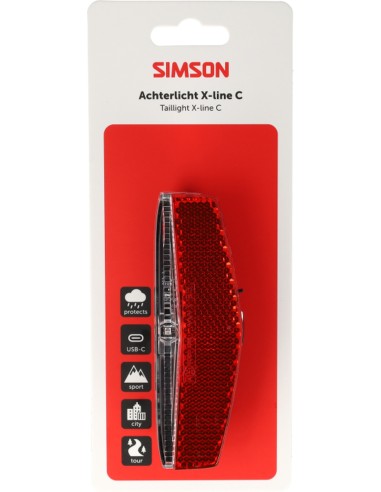 Achterlicht Simson aurora X-line c