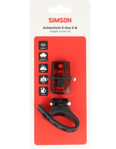 Achterlicht Simson Aurora X-line s