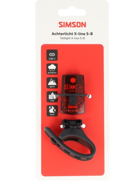 Achterlicht Simson Aurora X-line s