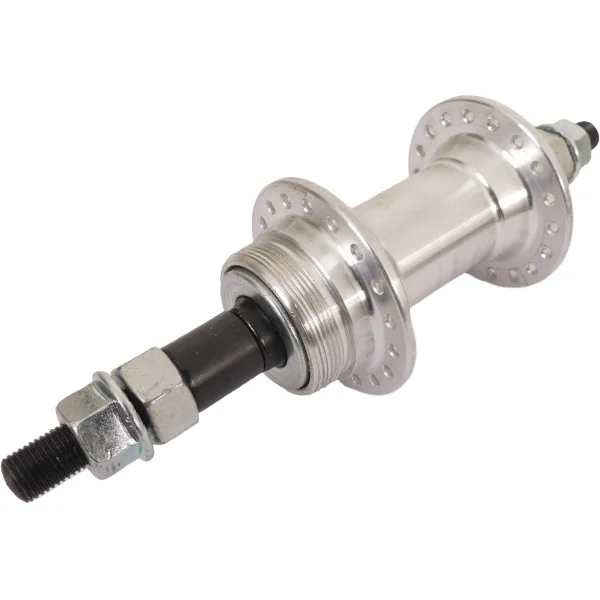 Freewheel achternaaf met vaste as - 36 gaats - aluminium