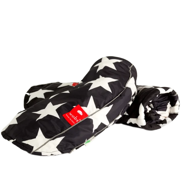 Handmof Wobs Stars Black & White