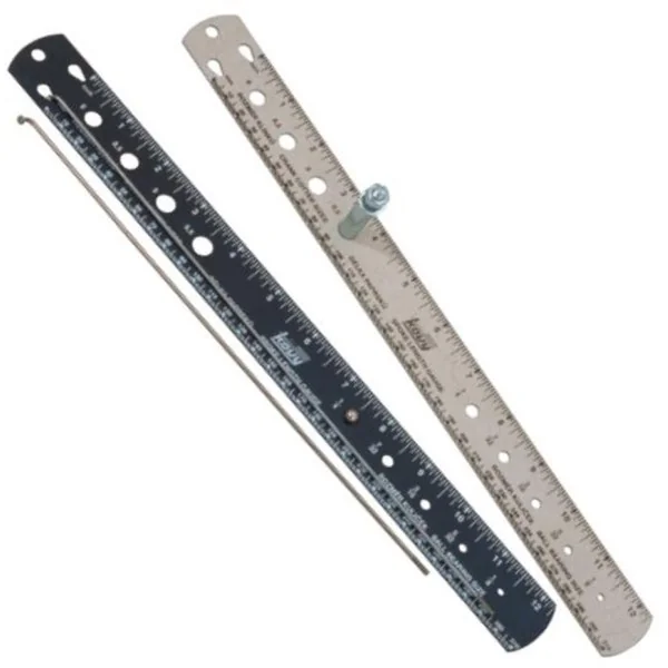 Spaaklineaal Cyclus - metaal