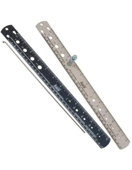 Spaaklineaal Cyclus - metaal