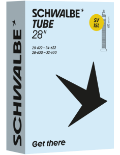 Binnenband Schwalbe Tube SV15L 28" / 28-32/34-622/630mm   60mm ventiel