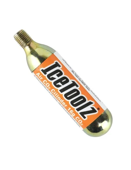 CO2 patronen 16 gram met schroefdraad IceToolz A821 (pot van 50 stuks)