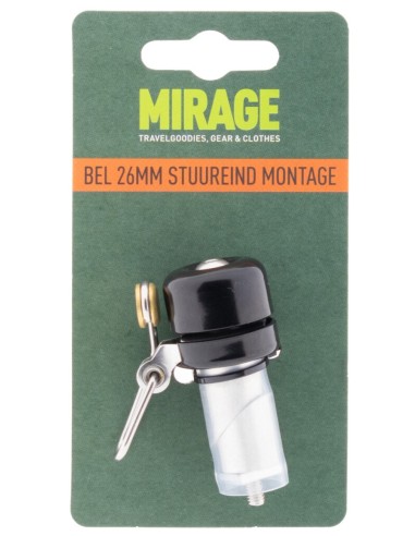 Fiets(race)bel Mirage 26 mm - stuureind montage - zwart