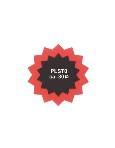 Pleister Tip top Nummer 0. ø30mm (100 stuks)