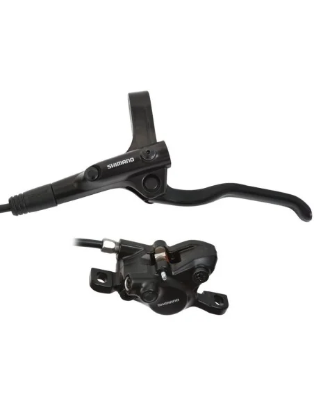 Hydraulische schijfremset Shimano MT200 voor - zonder remschijf - zwart