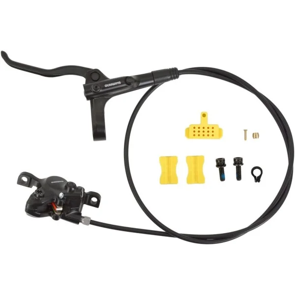 Hydraulische schijfremset Shimano MT200 voor - zonder remschijf - zwart