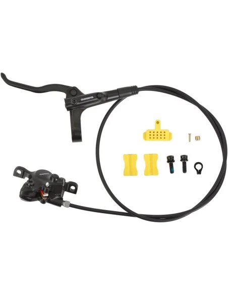 Hydraulische schijfremset Shimano MT200 voor - zonder remschijf - zwart