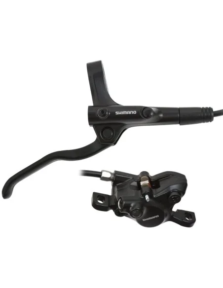 Hydraulische schijfremset Shimano MT200 achter - zonder remschijf - zwart