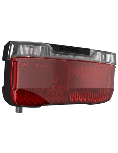 Dragerachterlicht Herrmans H-Trace batterij - 50mm bevestiging