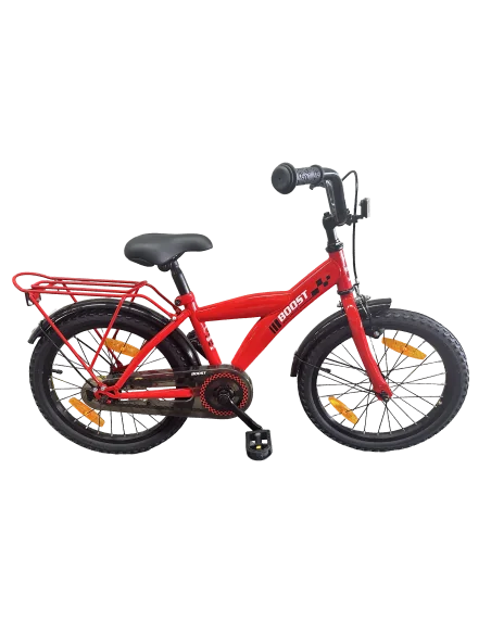 Kinderfiets Bikefun Boost 18 inch met remnaaf - Rood