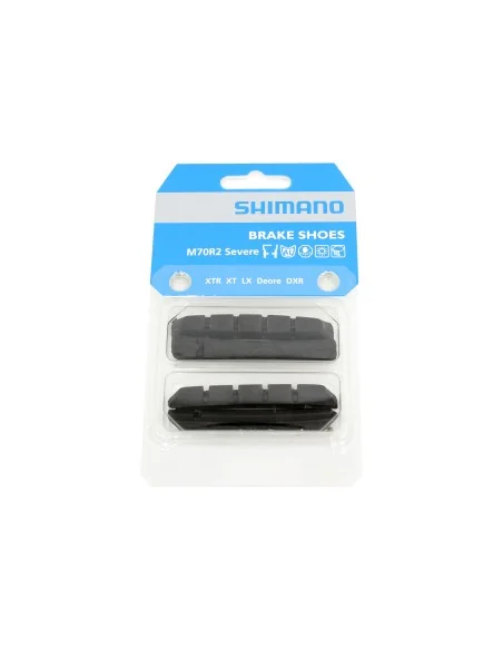 Remrubber Shimano XTR / XT / LX / Deore / DXR M70R2 (+1mm) - 2 paar
