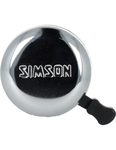 Fietsbel Simson Traditioneel - chroom