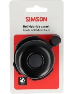 Fietsbel Simson Hybride - zwart 2