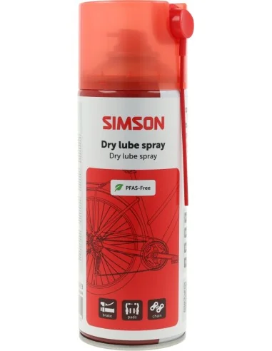 Dry lube spray Simson PFAS-vrij - 400ml