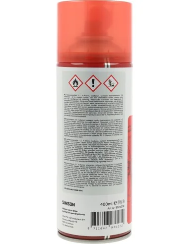 Dry lube spray Simson PFAS-vrij - 400ml