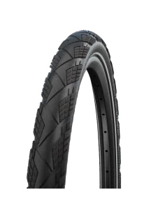 Vouwband Schwalbe Marathon Efficiency Super Race / V-Guard 27.5 x 2.15" / 55-584 - zwart met reflectie