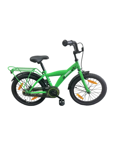 Kinderfiets Bikefun Boost 18 inch met remnaaf - Groen