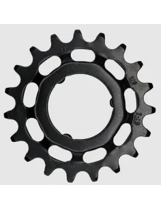 Tandwiel KMC Voor Shimano 19T O-MO Staal 1/8 inch - Zwart 2