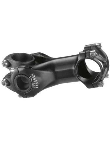 Verstelbare Ahead stuurpen Ergotec Swell-R Eco 1 1/8" / 31,8 mm - mat zwart - 120 mm stuurpenlengte