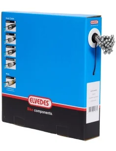 Rem binnenkabel Elvedes 3000 mm 1 x 19 draads RVS ø1,5mm met T-nippel ø7 x 6mm (doos à 50 stuks) - Zilver