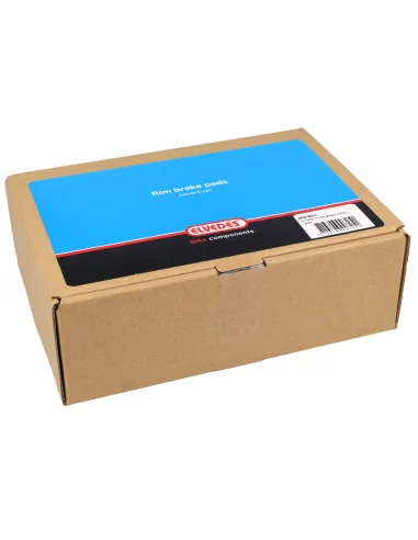 Vervangingspads voor V-brake Elvedes 6810 rubber 55 x 12 mm - zwart (25 paar)