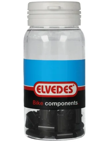 Kabeleindhoedjes voor OT-RS900 Elvedes van ø3,65 to ø5.5mm x 12mm - zwart (50 stuks)