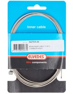 Rem binnenkabel Elvedes 2250mm 7×7 draads RVS ø1,5mm met T-nippel ø7 × 6 mm