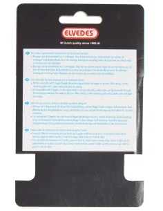 Schakel binnenkabel Elvedes 2250 mm 7 ×7 draads RVS ø1,1mm met N-nippel ø4.5 × 4.5mm - Zilver 2