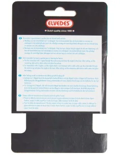 Schakel binnenkabel Elvedes 2250mm 1×19 draads RVS Slick ø1,1mm met N-nippel ø4,5 × 4,5 2