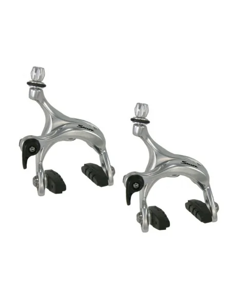 Remmenset Saccon road dual pivot 47-57 mm aluminium - zilver