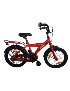 Kinderfiets Bikefun Boost 16 inch met remnaaf - Rood
