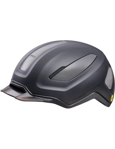 Fietshelm KED Reach DT large 58-62 cm - black matt