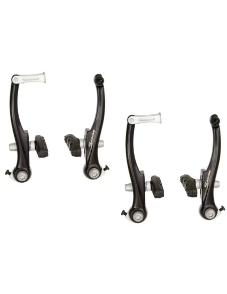 V-brake set Saccon voor en achter aluminium - zwart