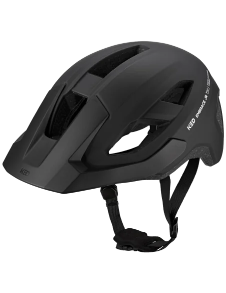 Fietshelm KED Embrace Jr S-M (52-58cm) - mat zwart
