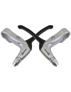 Remgreepset Saccon voor rollerbrake - 4 vingers - zwart/zwart