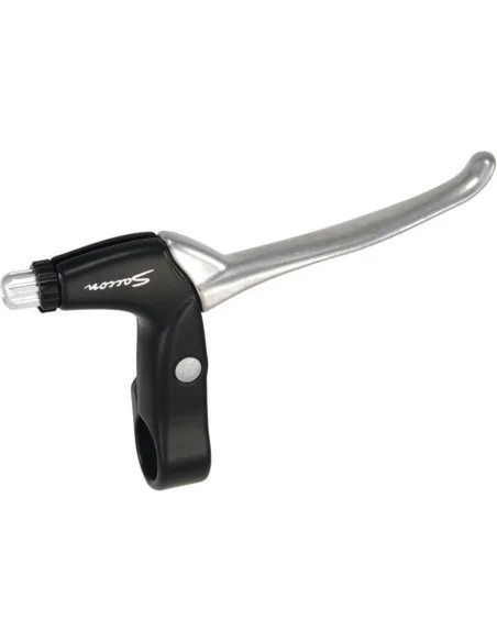 Remgreepset Saccon voor rollerbrake - 4 vingers - zwart / zilver