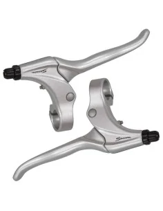 Remgreepset Saccon Comfort lang - zilver 2